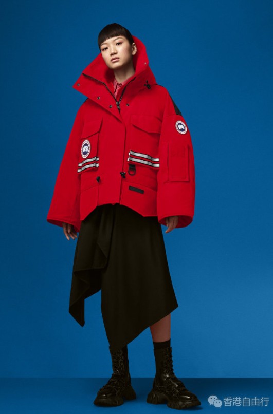 香港购物：CanadaGoose加拿大鹅与Angel Chen联名胶囊系列