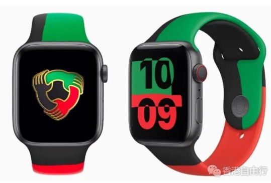 苹果推出“黑人历史月”限量版 Apple Watch