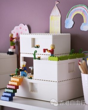 香港购物：Ikea跟Lego联乘设计出Bygglek系列 将收纳和游戏二合一