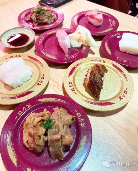 香港美食推介：回转寿司店Sushiro寿司郎港岛区分店已经开业