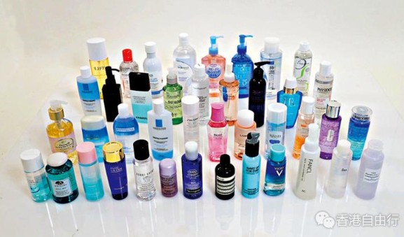 香港购物：两款卸妆液样本含致敏防腐剂