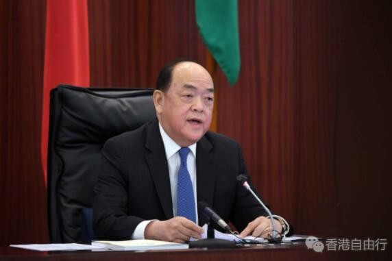 贺一诚：只要内地与香港通关 澳门会做同步安排