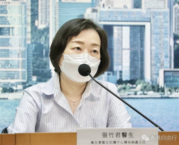 确诊数字无回落　张竹君料短期内破两千