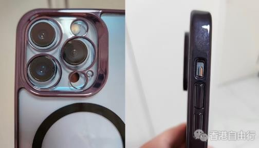 苹果 iPhone 14 Pro 保护壳曝光：后置相机镜头直径更大，静音按钮上移