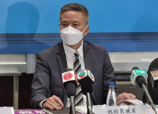 姚柏良倡下月放宽入境检疫至「0+3」