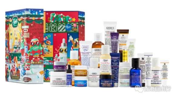香港购物：Kiehl’s 限量版圣诞倒数月历