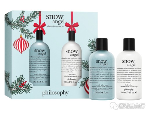 香港购物报价：philosophy snow angel 身体护理节日礼盒套装