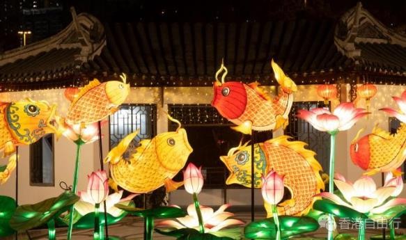 元宵彩灯展在北区公园和荃湾公园举行