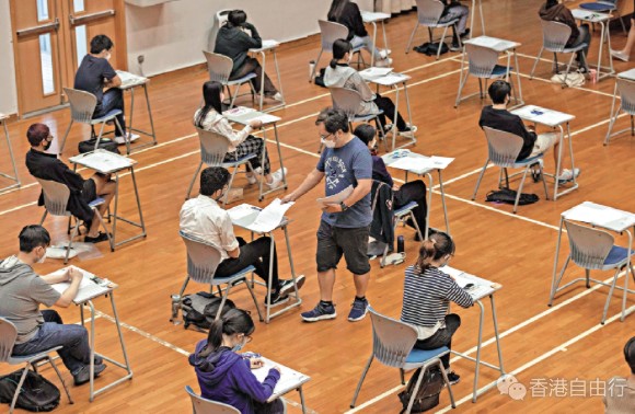 考文凭试仍须戴口罩测体温　新蒲岗设染疫考生试场