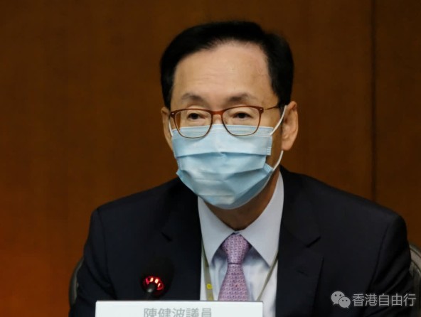 陈健波称人口老化财赤严重　促制止滥用两元乘车优惠