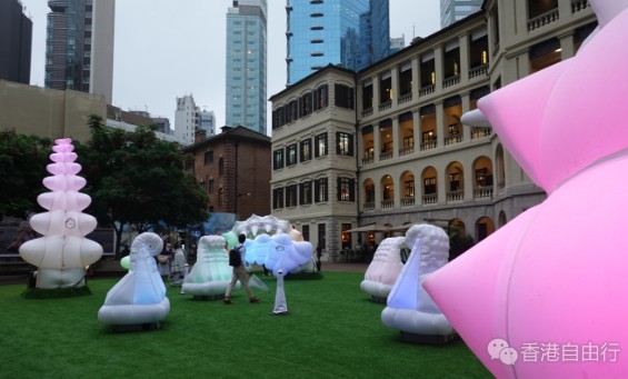 大馆《奇幻森林动毛虫》互动装置　邀你感受「心跳日与夜」