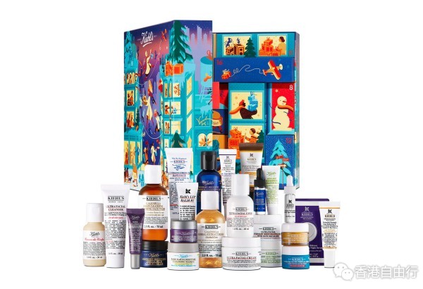 香港购物：KIEHL’S限量版圣诞倒数月历2023