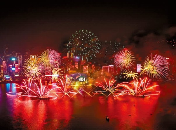 除夕夜维港将办最大规模跨年倒数烟花汇演