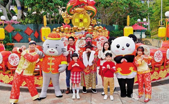 霓虹盛会 海洋公园老大街举行