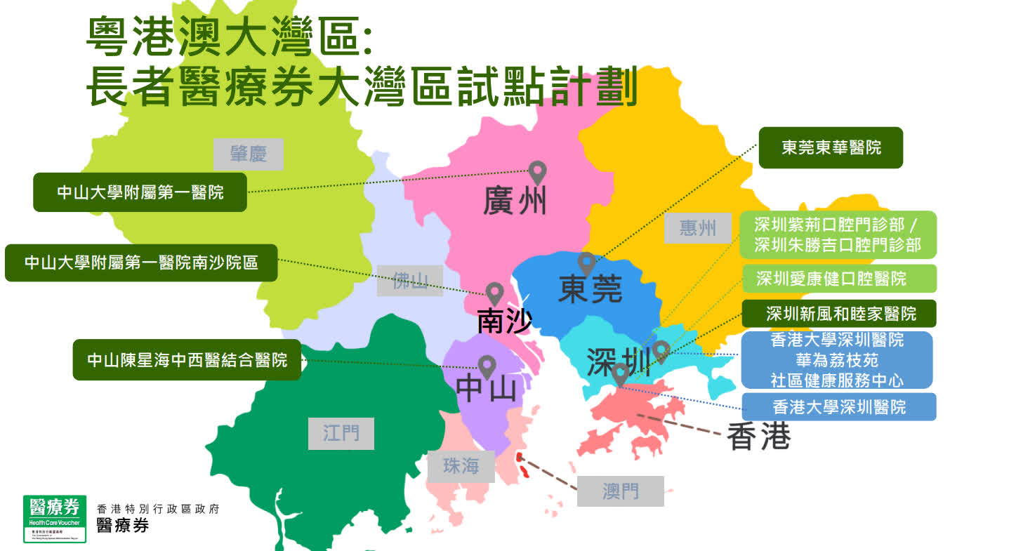 长者医疗券扩湾区适用范围　医卫局：设投诉机制收费受监管