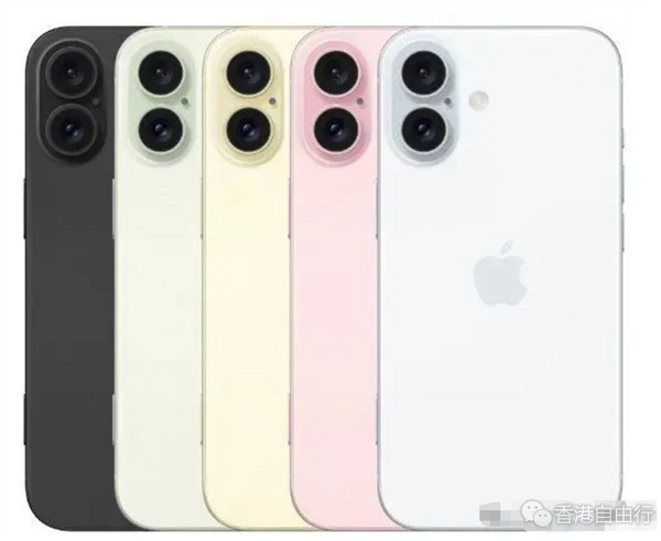 算不算挤牙膏？苹果iPhone 16系列曝光：新设计+5款机型