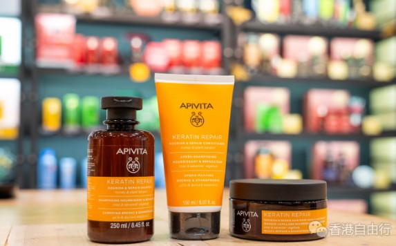 香港购物：Apivita 推出全新「角蛋白蜂蜜滋养修复」系列