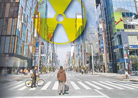 全日本核污染 东京铯量冠绝旅游城市