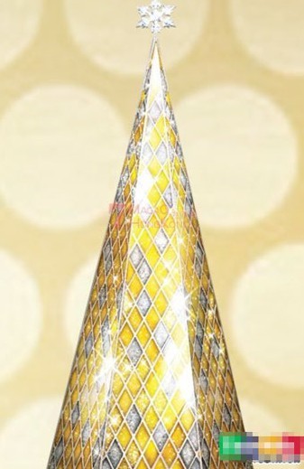 史上最不寻常的5棵圣诞树 奢华新奇无比