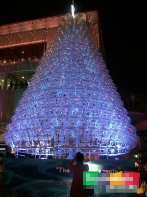 史上最不寻常的5棵圣诞树 奢华新奇无比