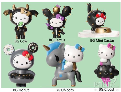 香港7-Eleven 独家引入 Hello Kitty X tokidoki 珍藏版 