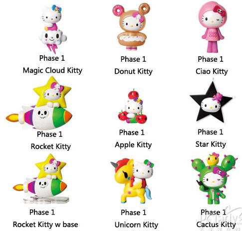 香港7-Eleven 独家引入 Hello Kitty X tokidoki 珍藏版 