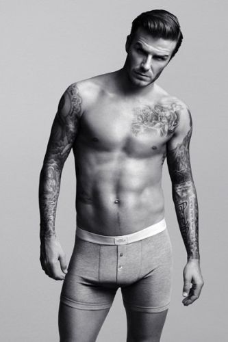 H&M×贝克汉姆 情人节推出内衣系列