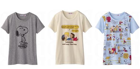 UNIQLO 2012 全新 UT Snoopy T 恤登陆香港 