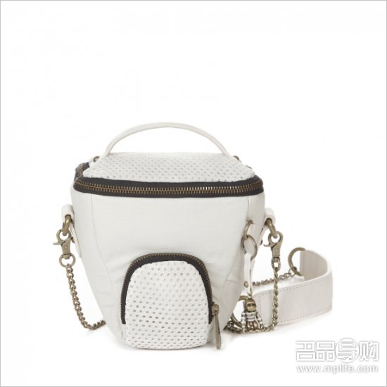 Kipling X blogger皮革相机包