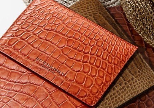 英伦风的热带雨林 巴宝莉绚丽编制2012春夏鞋包