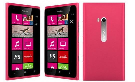 五月面市 品红版诺基亚Lumia900预售