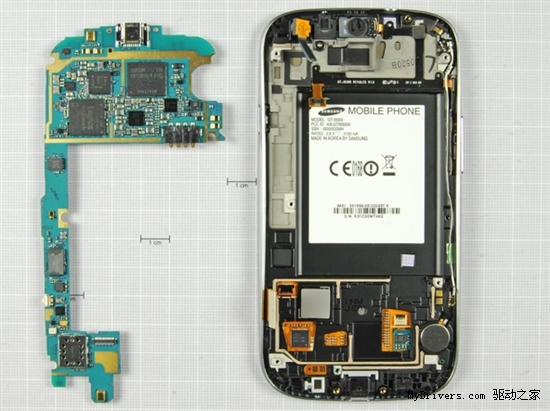 Android机皇：Galaxy S III真机拆解探秘