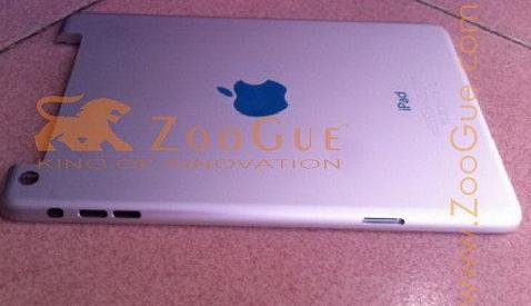 7.58英寸触控屏 苹果iPad mini谍照曝光