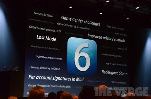 苹果IOS6正式出炉：中文Siri六大亮点抢先看