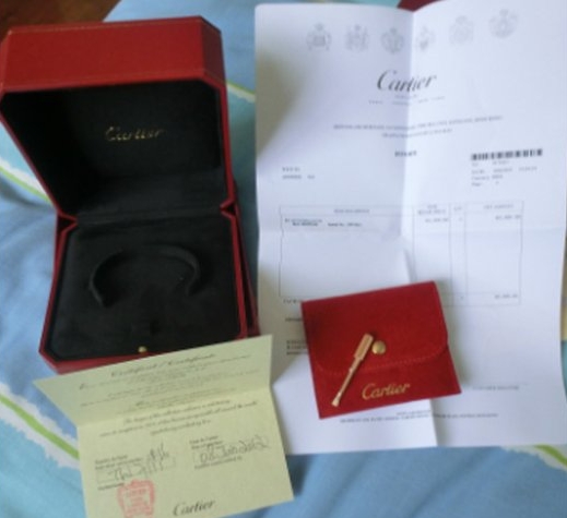 HK收Cartier表手镯YSL蒂凡尼