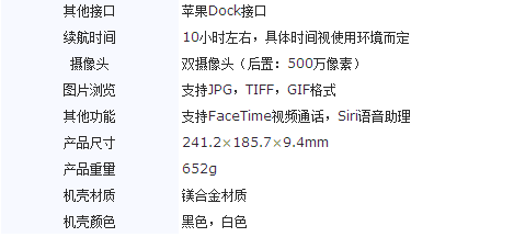 市售热门平板电脑推荐 新iPad售3248元