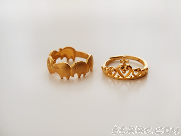 晒晒在香港买的黄金