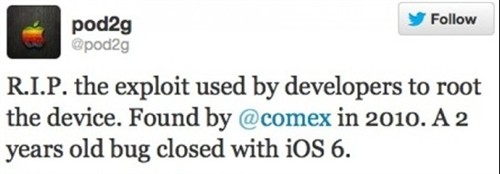 iOS6刚发布即遭越狱 苹果决心封堵系统漏洞