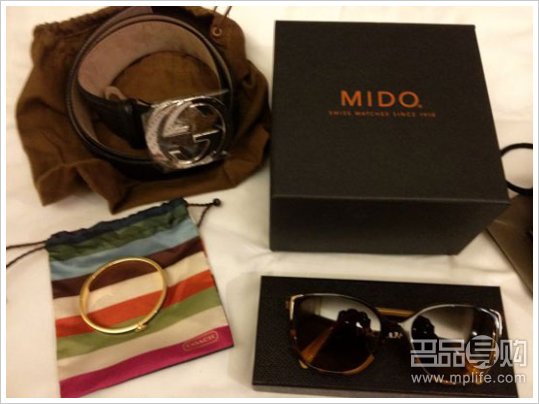 香港购miumiu皮夹COACH手镯