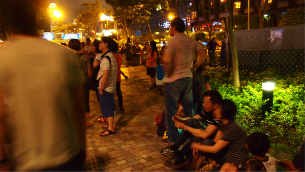 2012年香港维多利亚海港看烟花