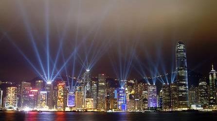 中国十大夜景最美城市 香港居榜首