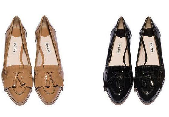 购物推荐：Miu Miu船鞋 狂野中带点可爱