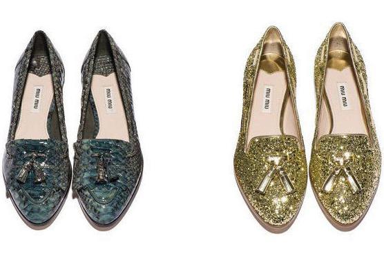 购物推荐：Miu Miu船鞋 狂野中带点可爱