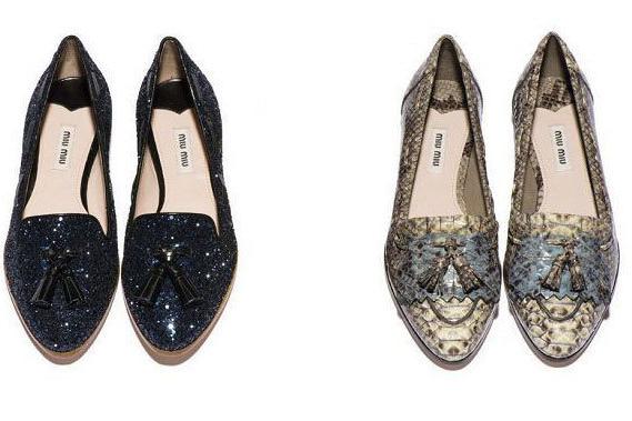 购物推荐：Miu Miu船鞋 狂野中带点可爱