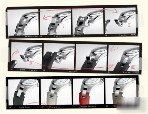 凝聚珍贵时刻：名士女士腕表新款