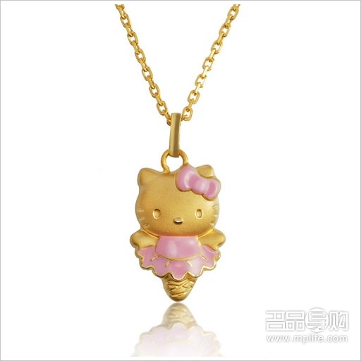 香港购物：Hello Kitty周生生纯金贺礼