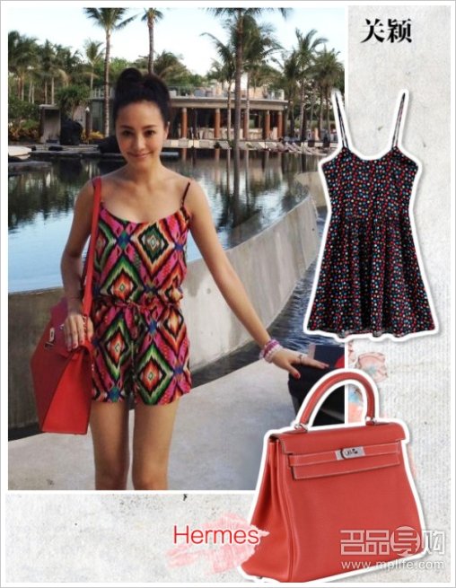 关颖徐濠萦女星1人1款败家包 潮牌包包导购