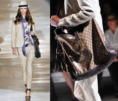 香港购物：简约时尚 古驰Jackie O' Bag贾姬包