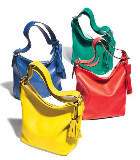 糖果色显年轻 Coach秋冬新包预览