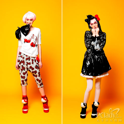 香港购物预览：b+ab x Hello Kitty 2012秋冬服饰系列